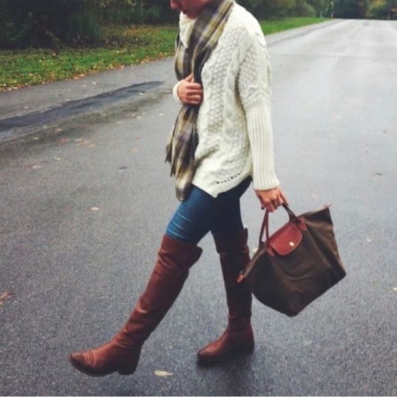 Frye Shoes - FRYE x Anthropologie Shirley OTK Women’s Over The Knee Engineer Brown Suede Boot